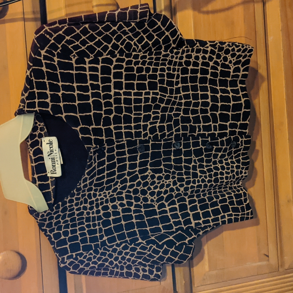 Crop top blazer
